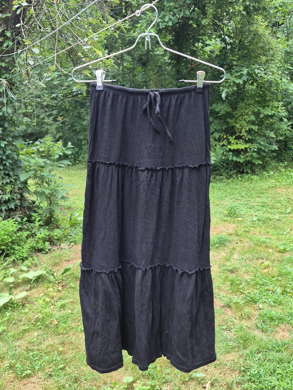 Black Flowy Skirt